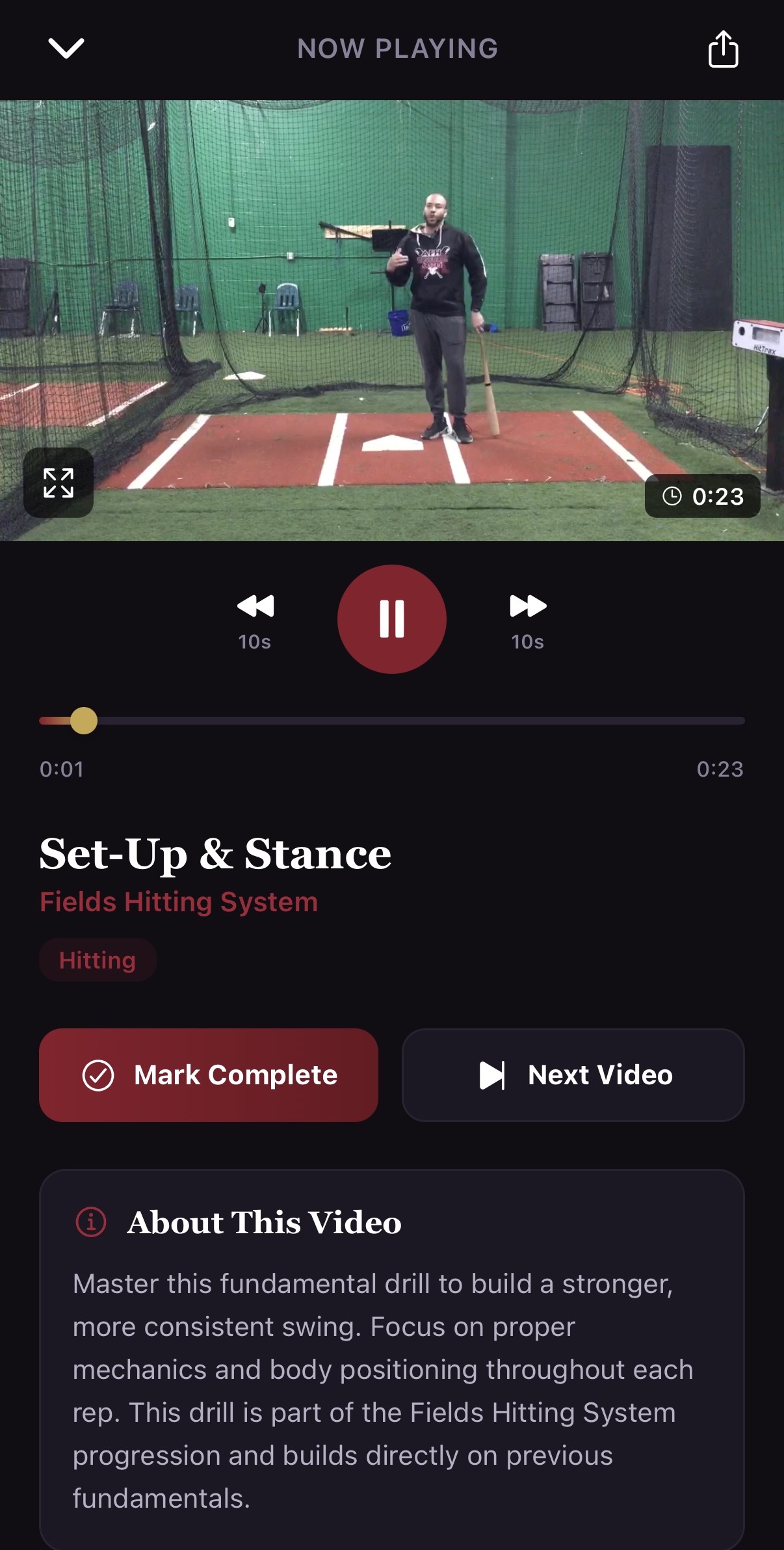 Video Player Screen